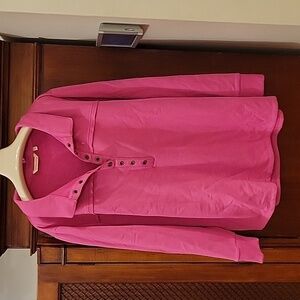 Soft Surroundings | Neera French Terry Tunic in Rose Violet - size 3X